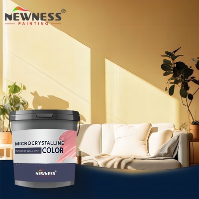 이론적 확산 속도 2m2/KG 첨단 기술 방수 외관 거친 질감 페인트