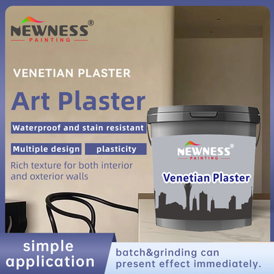 맞춤형 색상 0Voc 물 기반 마모리노 베네치아  gipster 높은 반짝이는 코팅