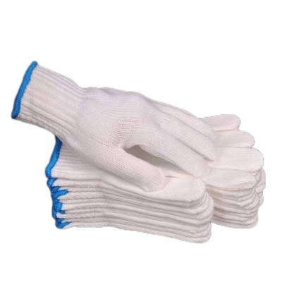 산업용 보호용 맞춤형 면과 폴리에스터 작업 장갑 길이 19-24cm