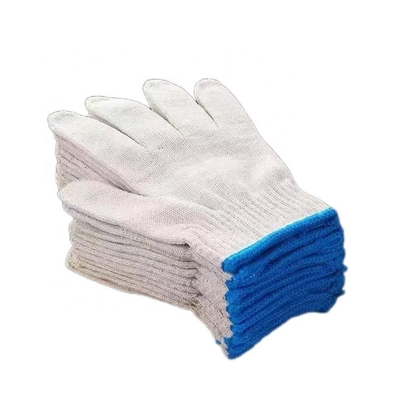 산업용 보호용 맞춤형 면과 폴리에스터 작업 장갑 길이 19-24cm