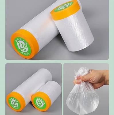 마스킹 필름 테이프 HDPE 커버 너비 30cm-300cm에 대한 이상적인 해결책