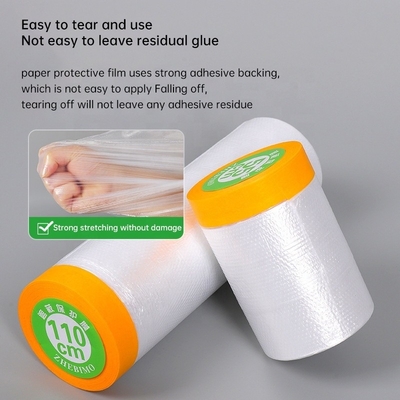 마스킹 필름 테이프 HDPE 커버 너비 30cm-300cm에 대한 이상적인 해결책