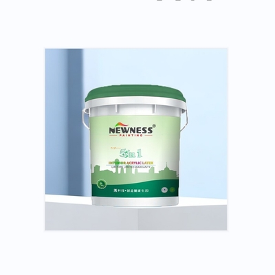 환경 친화적 인 붓 응용 하드 필름 외관 내부 라텍스 에뮬션 벽 페인트