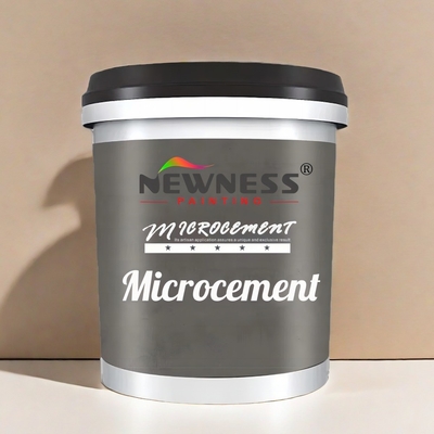높은 접착성 마이크로 시멘트 페인트 20KG/BUCKET 방수 질감 마감 코팅 페인트
