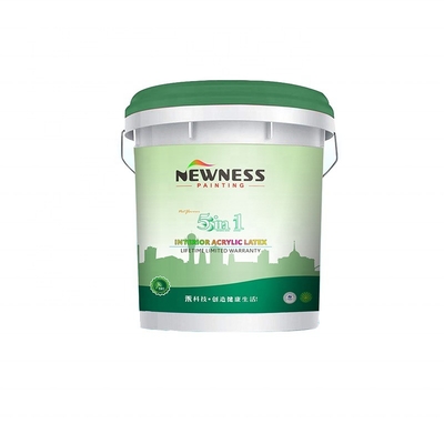 아크릴 화려한 ECO-Home 벽 페인트 내부 벽 프라이머 코팅 에뮬션 라텍스 페인트