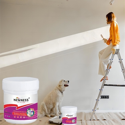 20KG/BUCKET 브러쉬 가 적용 된 액체 백색 벽 방수 코팅