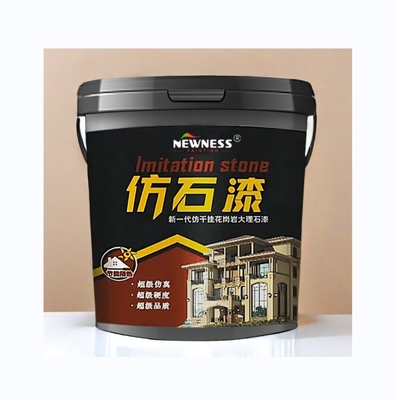 가볍고 빠르게 건조되는 가짜 돌 페인트