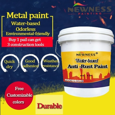 20KG/BUCKET 열 저항 반사 지붕 방수 페인트 금속 OEM CAS용 타일 페인트