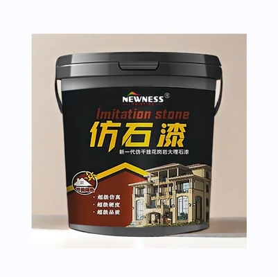 환경 친화적 인 외관 돌 텍스처 매트 광택 벽 페인트