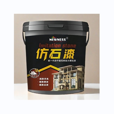 물 기반 액체 코팅 건물 코팅 외면 대리석 질감 돌 벽 페인트