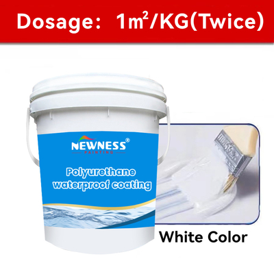 콘크리트 바닥 및 지붕에 대한 회색 폴리우레탄 방수 코팅 20KG/BUCKET 부피
