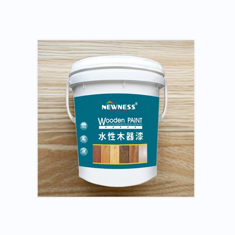38% 고체 함량 PU 투명한 페인트 투명한 목재 가구 및 바닥 20KG 부피