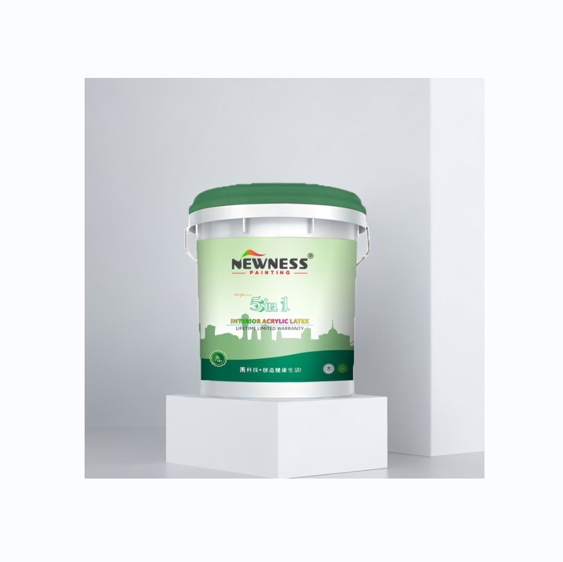 건강한 실내 에뮬션 매트 페인트 20KG / BUCKET 부피와 상태 액체 코팅