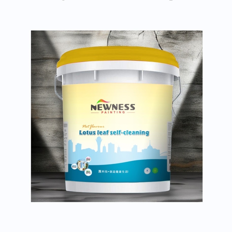 Tio2 MF 내부 외관 벽 페인트 코팅용 물 기반 아크릴 폴리머 에뮬션 20KG/BUCKET
