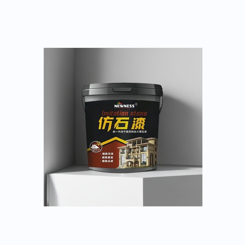 다양한 색상 돌 효과 액체 코팅 관화 칩 페인트 장식용 그라닛 돌