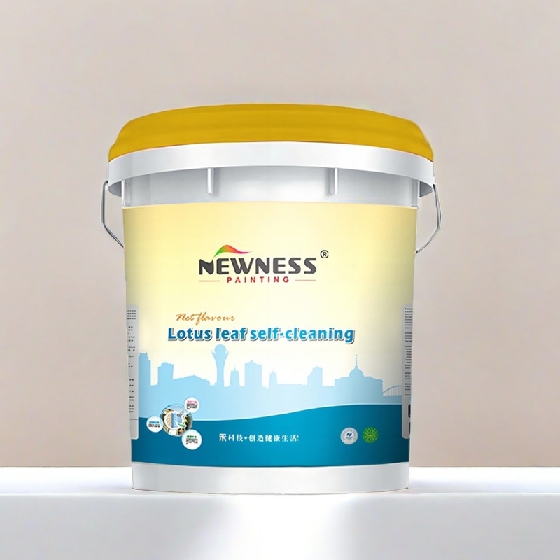 CAS 번호 순수한 아크릴 라텍스 페인트 1.25Kg/L 밀도 고급 반짝이는 마무리