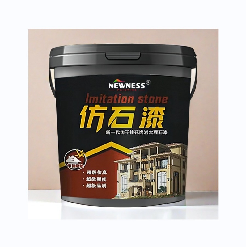 MF Tio2 실제 돌 페인트 거친 질감 효과 건물 코팅 사용을위한 그라닛 페인트