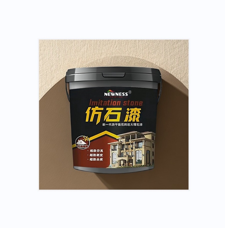 MF Tio2 액체 외관 벽 페인트 텍스처 장수 기간이 긴 그라닌트 돌 페인트