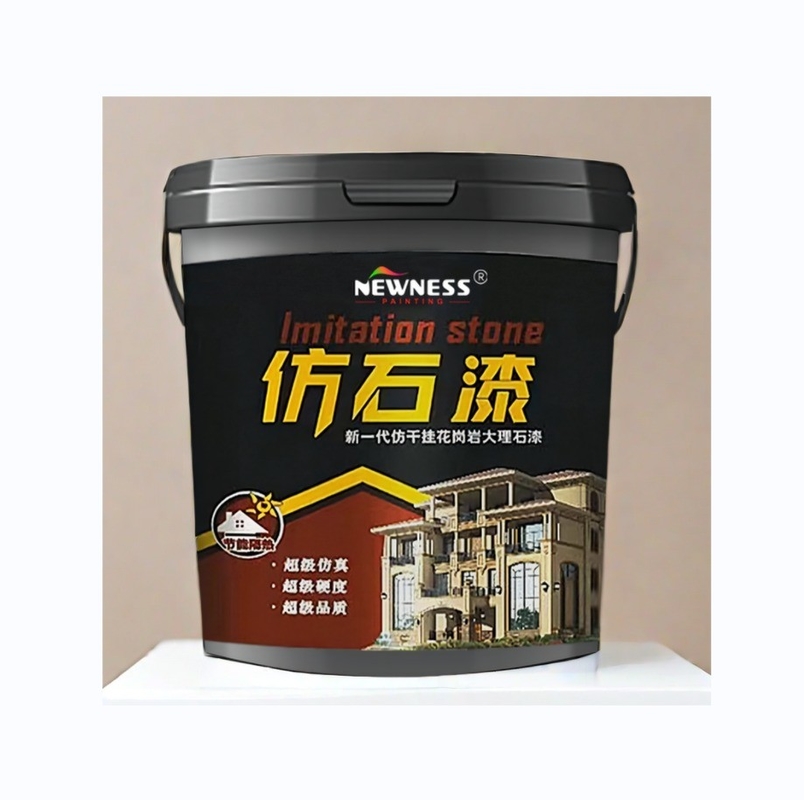 눈길을 끄는 건물 정면을 위한 혁신적인 돌 질감 페인트 EINECS 제 201-177-9