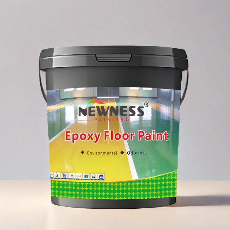 Foshan NEWSESS 에포시스 자평화 바닥 페인트 CAS 24969-06-0 두꺼운 필름 두께