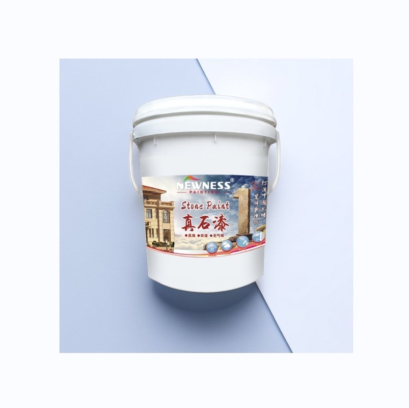 화려한 돌 페인트 물 기반 아크릴 마감