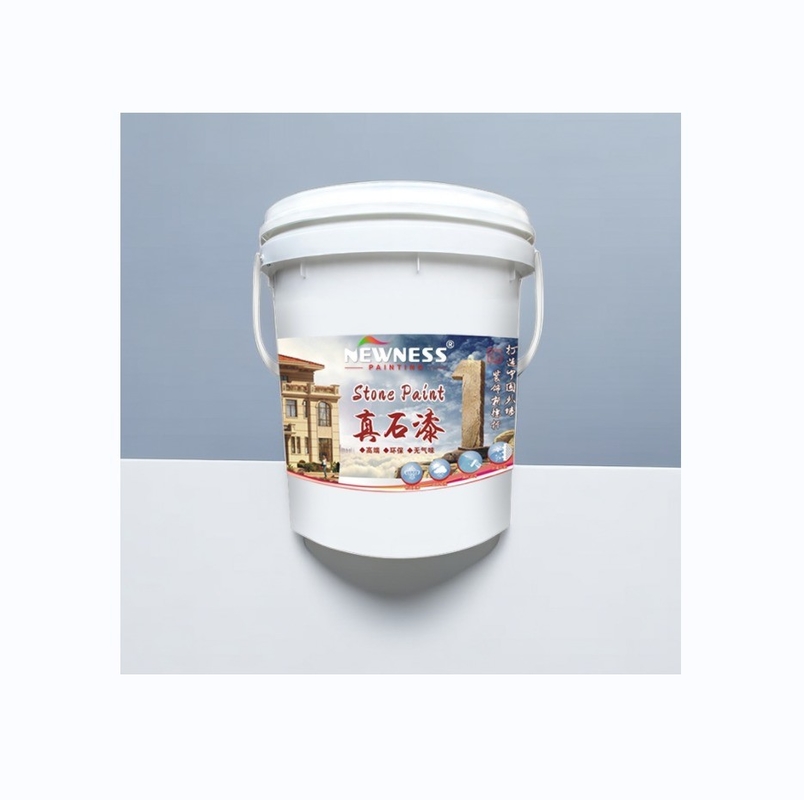 고 내성 천연 돌 페인트 이론적 페인트 소비 0.25-0.35m2/KG